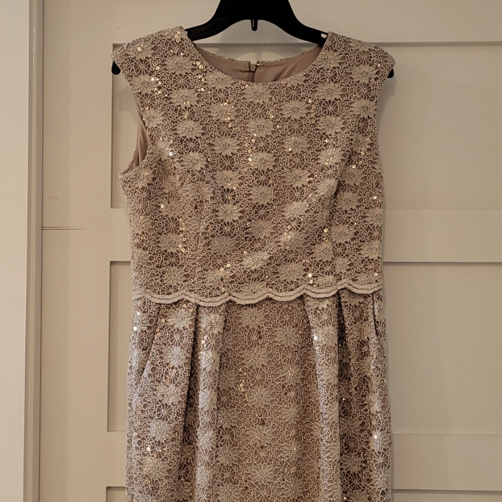 Sparkly Gold Dress